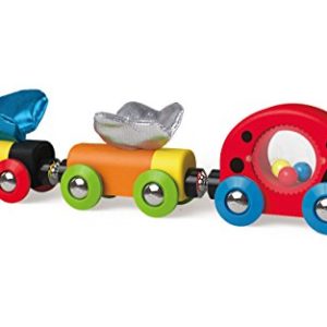 Hape Wooden Railway Lucky Ladybug and Friends Train Set