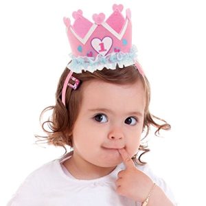 Girl's 1st Birthday Felt Novelty Headband