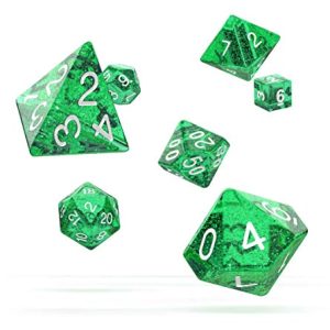 Oakie Doakie Dice RPG-Set Speckled Green