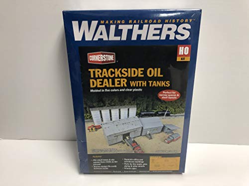 Walthers, Inc. Trackside Oil Dealer with Storage Tanks Kit