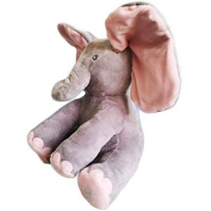 Dimple Kaia Elephant Animated Plush Singing Elephant with Peek-a-boo Interactive Feature