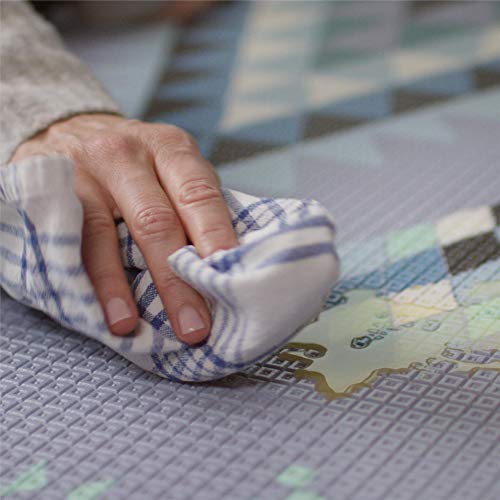 Play with Pieces, Reversible Play Mat, Moroccan Rug Plus Polka Dot