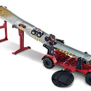 Hot Wheels Monster Trucks Downhill Race & Go Playset
