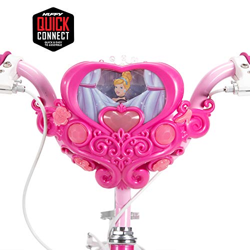 Huffy Disney Princess Kid Bike 12 inch & 16 inch, Quick Connect Assembly & Regular Assembly, Pink