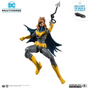 McFarlane Toys DC Multiverse Batgirl: Art of The Crime Action Figure with Build-A Rebirth Batmobile (Piece 1)