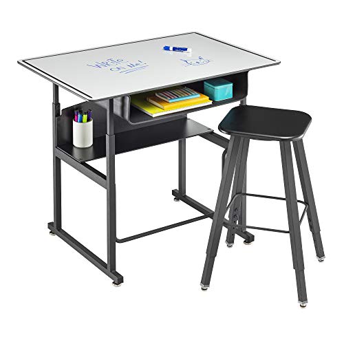 Safco Alphabetter Desk, 36" x 24", Dry Erase