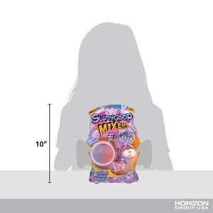 SLIMYGLOOP Mix'Ems by Horizon Group USA- Cotton Candy, Mix & Create Your Own Pink & Purple Sparkly Gooey, Putty, Slime with Glitter & Squish Bunny Add Ins
