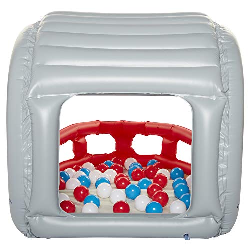Ball Pits 50 Balls - NFL for Kids, New England Patriots Ball Pit with 50 Balls, Toddler Jungle Gym Playhouse Inflatable for Boys Girls Kids Infants & Baby [Balls Included]