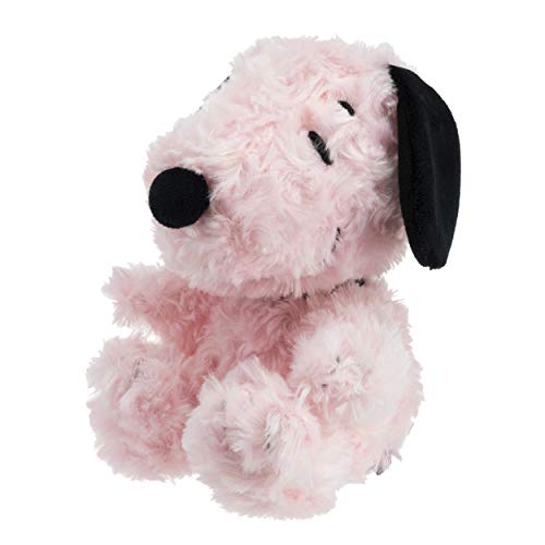 Hallmark Light Pink Fluffy Plush Peanuts Snoopy