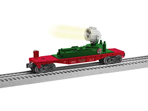 Lionel Santa Freight Lines, Electric O Gauge Model Train Cars, Finder Searchlight Car