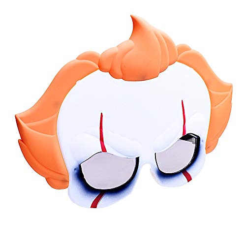 Costume Sunglasses Clown from IT Sun-Staches Party Favors UV400