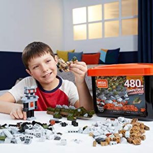 Mega Construx Open-Ended Play Brick Box for Pro Builders 8+ (Building Toys for Creative Play - 480 Pieces)