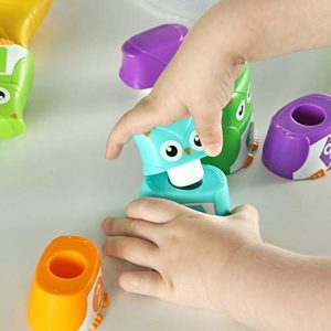 Learning Resources Snap-n-Learn Rainbow Color, Shape, Letter Owls