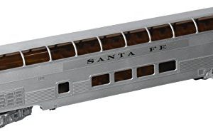 Bachmann Trains 85 Budd Full-Dome Passenger Car - Santa Fe