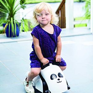 Viking Toys 1973 Cute Rider Kids Ride On Toy, Panda, Black/White