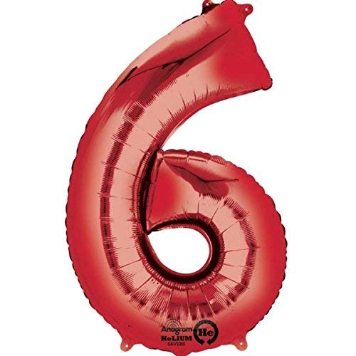 ANAGRAM INTERNATIONAL 2828901 Foil Balloon, 34", Red