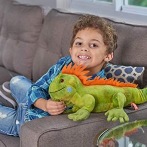 Wild Republic Iguana Plush, Stuffed Animal, Plush Toy, Kids Gifts, Cuddlekins, 15 Inches
