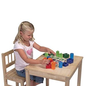 Melissa & Doug Shape Sequence Sorting Set (Wooden Toy, Great Gift for Girls and Boys - Best for 3, 4, 5, and 6 Year Olds)