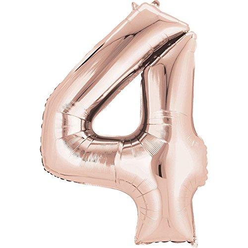 ANAGRAM INTERNATIONAL 95826 Foil Balloon, 34", Rosegold