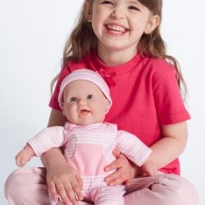 JC Toys Light Pink Romper (up to 16")