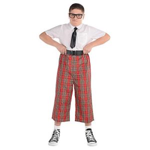 Amscan 846579 Nerd Costume - Child Standard, Multicolor, One Size