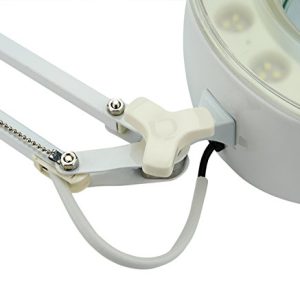 Carson PRO Series DeskBrite Plus 1.8X Adjustable Arm Industrial Grade Workbench or Desktop Magnifier with 5 inch Glass Lens and 48 Super Bright LED Lights for Hobby, Crafts and Tasks (CP-70)