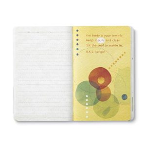Write Now Journal by Compendium: Make the world a little kinder. — Softcover with periodic typeset quotations, 128 lined pages