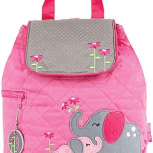 Stephen Joseph Quilted Backpack, Elephant