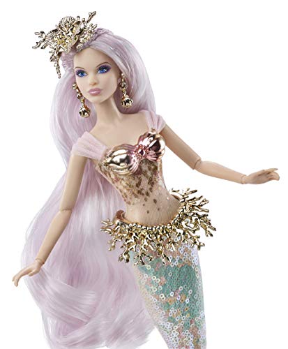 Barbie Collector Mermaid Enchantress Fantasy Doll with Pink and Blue Hair