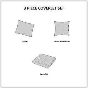 Mi Zone Kids Crazy Daisy Twin Bedding For Girls Quilt Set - Sky Blue, Pink , Flowers, Butterfly – 3 Piece Kids Girls Quilts – Ultra Soft Microfiber Quilt Sets Coverlet