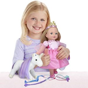 LIL TOTS Princess 14" Doll & Unicorn Set