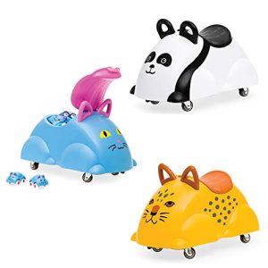 Viking Toys 1973 Cute Rider Kids Ride On Toy, Panda, Black/White