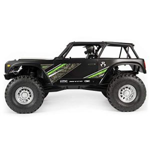 Axial Wraith 1.9 1/10 Scale Electric 4WD RTR RC Rock Crawler with 2.4GHz Tx/Rx System, Black