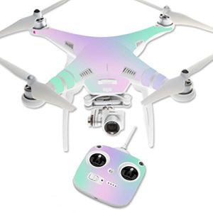 MightySkins Skin Compatible with DJI Phantom 3 Standard Quadcopter Drone wrap Cover Sticker Skins Cotton Candy