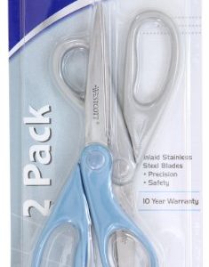 Westcott 7" Student Scissors 2Pk, Assorted Colors