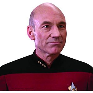 FanWraps Star Trek: The Next Generation Captain Jean-Luc Picard Passenger Series Window Decal