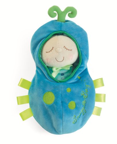 Manhattan Toy Snuggle Pod Snuggle Bug First Baby Doll with Cozy Sleep Sack for Ages 6 Months and Up