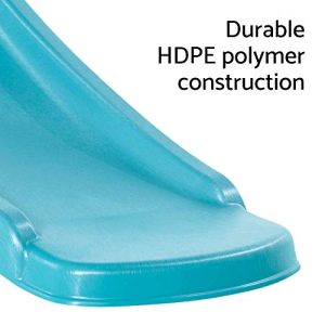 Blue Rabbit Play Outdoor Toddler Slide, 4 Feet, Turquoise