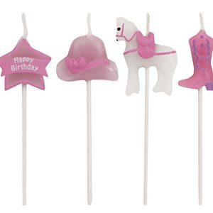 Creative Converting 101155 Picks Candle, 3", Multicolored
