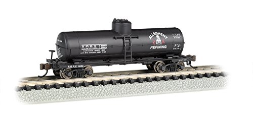 Bachmann Industries Allegheny Refining ACF 10,000 gallon Single-Dome Tank Car (N Scale), 36'-6"