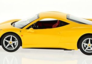 Carmel 1:14 Ferrari 458 Italia 2.4Ghz with Lights Rechargeable Battery, Yellow