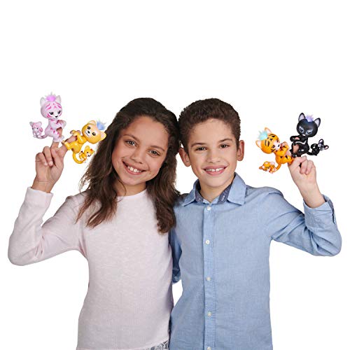 Fingerlings Light-Up Baby Tiger and Mini - Tilly and Tammy - Interactive Toy