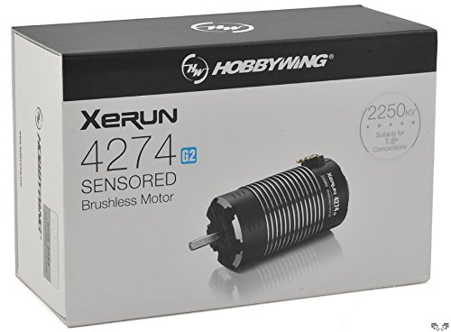 Hobbywing 30405000 XeRun 4274 SD G2 Sensored Brushless Motor 2250kV