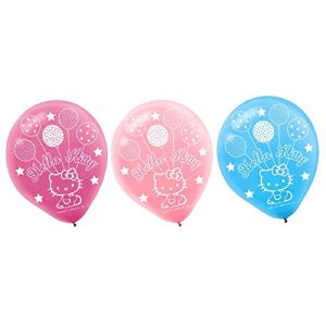 amscan Printed Latex Balloons | Hello Kitty Balloon Dreams Collection | Party Accessory