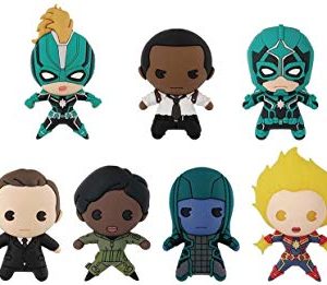 Marvel Captain 3D Foam Bag Clip in Blind Bag