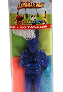 Aeromax Original Tangle Free Toy Parachute has no strings to tangle and requires no batteries. Simply toss it high and watch it fly!