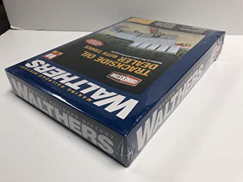 Walthers, Inc. Trackside Oil Dealer with Storage Tanks Kit