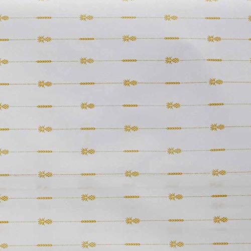 Tommy Bahama Pineapple Pinstripe Sheet Set, King, Yellow