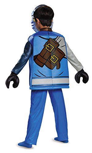 Disguise Jay Deluxe Ninjago Lego Costume, Large/10-12