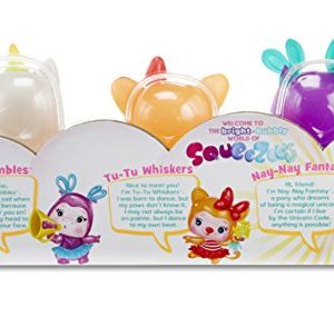 Little Tikes Squeezoos Small Character 3-Pack (Hippo, Cat, Unicorn) Toy